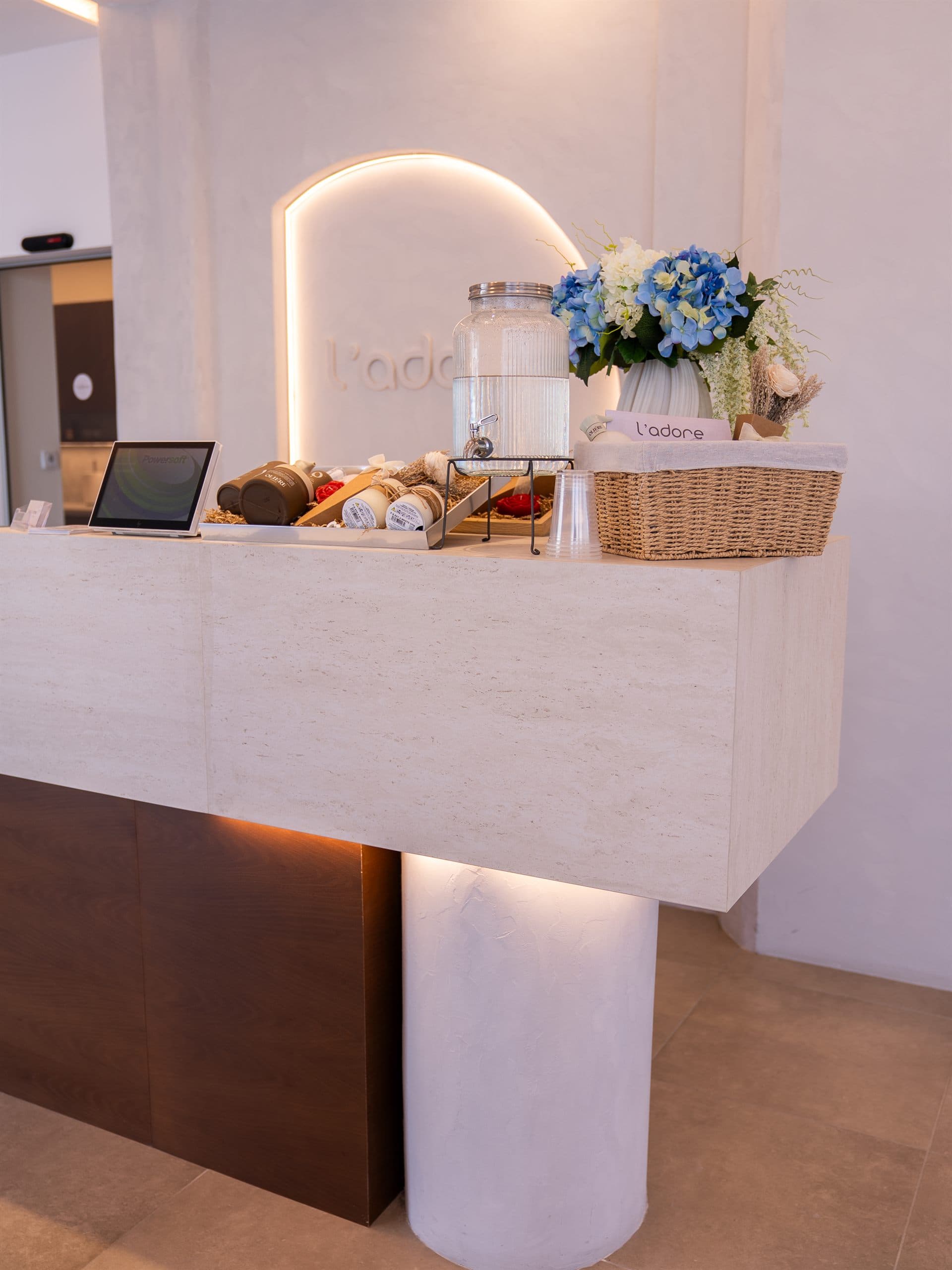 Head spa treatment