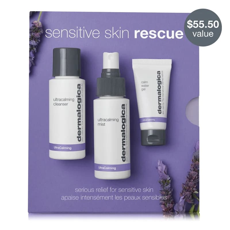 Sensitive skin rescue kit